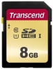Фото товара Карта памяти SDHC 8GB Transcend UHS-I U1 (TS8GSDC300S)