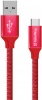 Фото товара Кабель USB AM -> USB Type C ColorWay 1 м Red (CW-CBUC003-RD)
