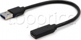 Фото Адаптер USB USB3.2 Gen1 -> Type C Cablexpert (A-USB3-AMCF-01)
