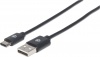 Фото товара Кабель USB2.0 AM -> USB Type C Manhattan 3.0 м (354936)