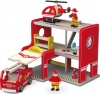 Фото товара Игровой набор Viga Toys Пожарная станция (50828)