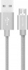 Фото товара Кабель USB -> micro-USB Jellico GS-20 2m 3A Silver