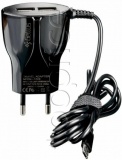 Фото Сетевое З/У Gelius Ultra Edition 2 USB + cable Type-C 2,1A Black (00000062258)