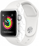 Фото Смарт-часы Apple Watch Series 3 38mm GPS Silver Aluminum/White (MTEY2)