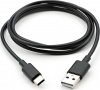 Фото товара Кабель USB AM -> USB Type C Vinga 1 м PVC Black (VCPDCTC1BK)