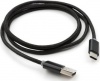 Фото товара Кабель USB AM -> USB Type C Vinga 1 м LED Black (VCPDCTCLED1BK)