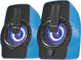 Фото Акустическая система Trust Gemi RGB 2.0 Speaker Set Blue USB (22978)