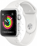 Фото Смарт-часы Apple Watch Series 3 38mm GPS Silver Aluminum/White (MTEY2FS/A)