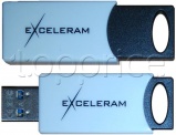 Фото USB флеш накопитель 64GB Exceleram H2 Series White/Black (EXU3H2W64)