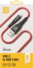 Фото товара Кабель USB AM -> USB Type C Luxe Cube Kevlar 1.2 м Red