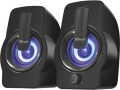 Фото Акустическая система Trust Gemi RGB 2.0 speaker set Black USB (22948)