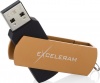 Фото товара USB флеш накопитель 8GB Exceleram P2 Series Brown/Black (EXP2U2BRB08)