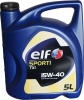 Фото товара Моторное масло ELF Sporti 5 15W-40 5л
