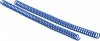 Фото товара Спираль пластиковая Agent A4 4:1 19 мм 100 шт. синяя (1711911)