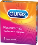 Фото Презервативы Durex Pleasuremax 3 шт. (5038483203989)