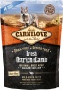 Фото товара Корм для собак Carnilove Fresh Ostrich & Lamb Excellent Digestion 1,5 кг (170869/7472)