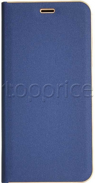 Фото Чехол для Samsung Galaxy J8 2018 J810 Florence TOP №2 Leather Blue (RL051999)