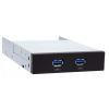 Фото товара Панель для корпуса Chieftec USB3.2 Gen1 для 3.5" фронтального отсека (MUB-3002)