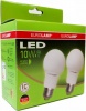 Фото товара Лампа Eurolamp LED A60 10W E27 220V 3000K 2 шт. (MLP-LED-A60-10272(E))