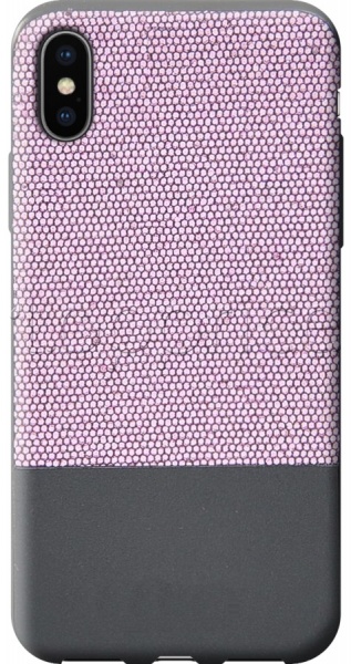 Фото Чехол для iPhone X Florence Leather+Shining Rose Black тех.пак (RL051281)