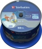 Фото товара BD-R SL Verbatim 25Gb 6x Wide Inkjet Printable (50 Pack Spindle) (43812)