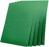 Фото Обложка пластиковая bindMARK Кристал прозрачная A4 180мк 100 шт. зеленая (40025)