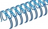 Фото товара Пружина металлическая в бобине wireMARK 3:1 6.4 мм 84000 шт. синяя (47513)