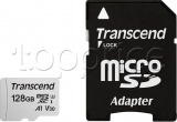 Фото Карта памяти micro SDXC 128GB Transcend 300S UHS-I U3 V30 A1 (TS128GUSD300S-A)