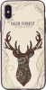 Фото товара Чехол для iPhone X Joyroom Painting Attic Series JR-BP03 Deer Forest