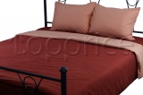 Фото Комплект постельного белья Руно полуторный микрофибра 1.52 Bordo 1 (2000009602982)