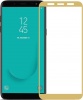 Фото товара Защитное стекло для Samsung J4 Plus J415 Florence Full Glue Full Cover Gold тех.пак (RL054773)