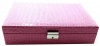 Фото товара Шкатулка Kanishka для бижутерии розовая 27,5x19x7 см (25768A)