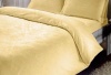 Фото товара Комплект постельного белья TAC евро жаккард Karois Gold (8696048425558)