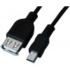 Фото товара Кабель OTG USB2.0 AF/mini-USB ATcom 0.8 м (12821)