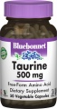 Фото Таурин Bluebonnet Nutrition 500 мг 50 капсул (BLB0084)