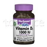 Фото Витамин D3 Bluebonnet Nutrition 1000IU 90 капсул (BLB0311)