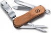 Фото товара Многофункциональный нож Victorinox Nail Clip Wood 580 (0.6461.63)