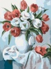 Фото товара Рисование по номерам Идейка Букет ярких тюльпанов (KHO2046)