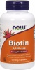 Фото товара Биотин (В7) Now Foods 5000 мкг 120 капсул (NF0474)