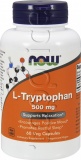 Фото L-Триптофан Now Foods 500 мг 60 капсул (NF0166)