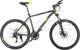 Фото Велосипед Trinx M136 Majestic Matt Grey/Yellow/Black 26" рама - 19" (M136MGYB)
