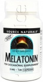 Фото Мелатонин Source Naturals Sleep Science 3 мг 120 капсул (SN2406)