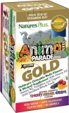 Фото Мультивитамины Natures Plus Animal Parade Gold для детей Вкус ассорти 60 жев. таб. (NTP29927)