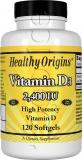 Фото Витамин D3 Healthy Origins 2400IU 120 капсул (HO15305)
