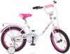 Фото товара Велосипед двухколесный Profi 16" Flower White/Pink (Y1685)