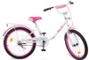 Фото товара Велосипед Profi 20" Flower White/Pink (Y2085)