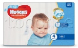 Фото Подгузники для мальчиков Huggies Ultra Comfort 4 Mega 66 шт. (5029053543611)