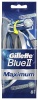 Фото товара Бритвенные станки одноразовые Gillette BLUEII Max 8 шт. (7702018956692)