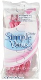 Фото Бритвенные станки одноразовые Gillette Simply Venus 3 8 шт. (7702018465767)