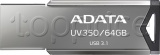 Фото USB флеш накопитель 64GB A-Data UV350 Silver (AUV350-64G-RBK)